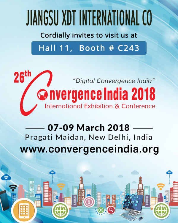 XDT attends 26th Convergence India 2018